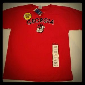 Kids Georgia Bulldog size youth small s/s tee